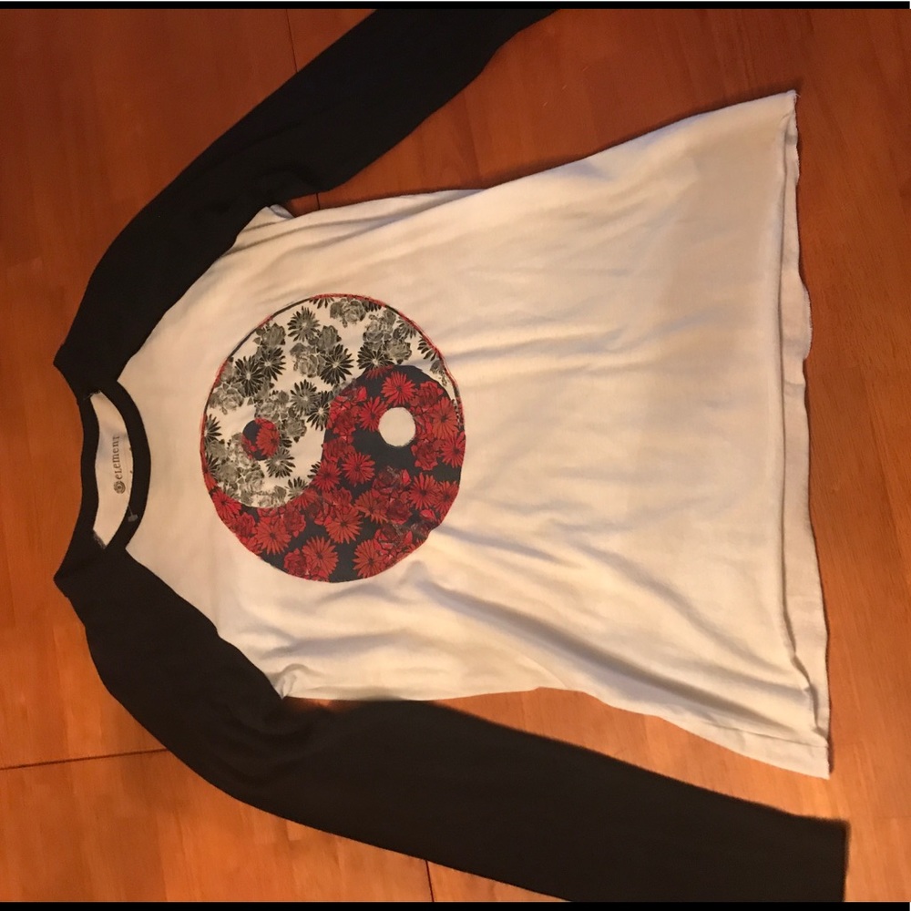 Yin yang long sleeve tee